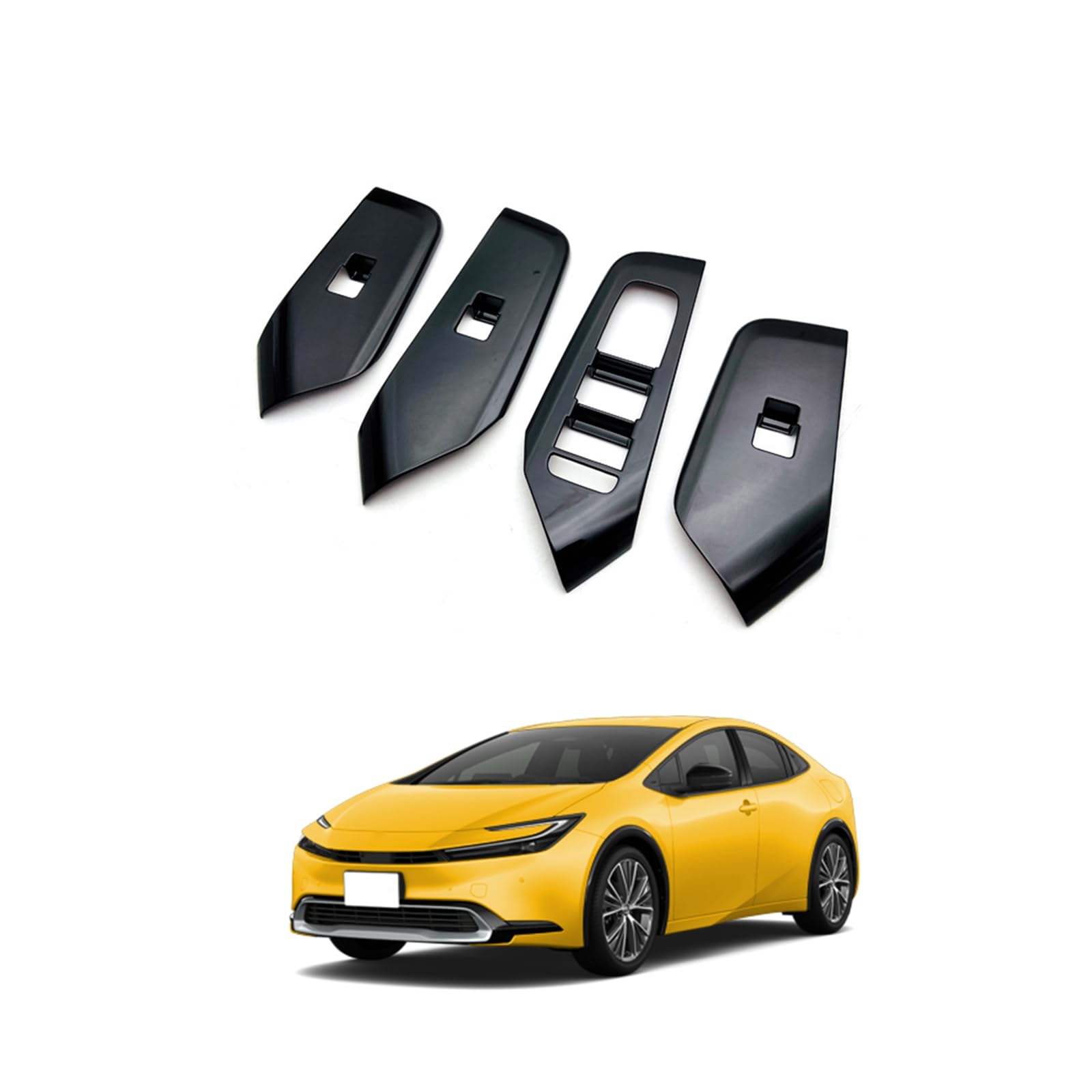 Аксессуары Temiry Prius 60-й серии Панель переключателей стеклоподъемников Панель переключателей двери Внутренняя панель Prius 60-й серии Детали интерьера