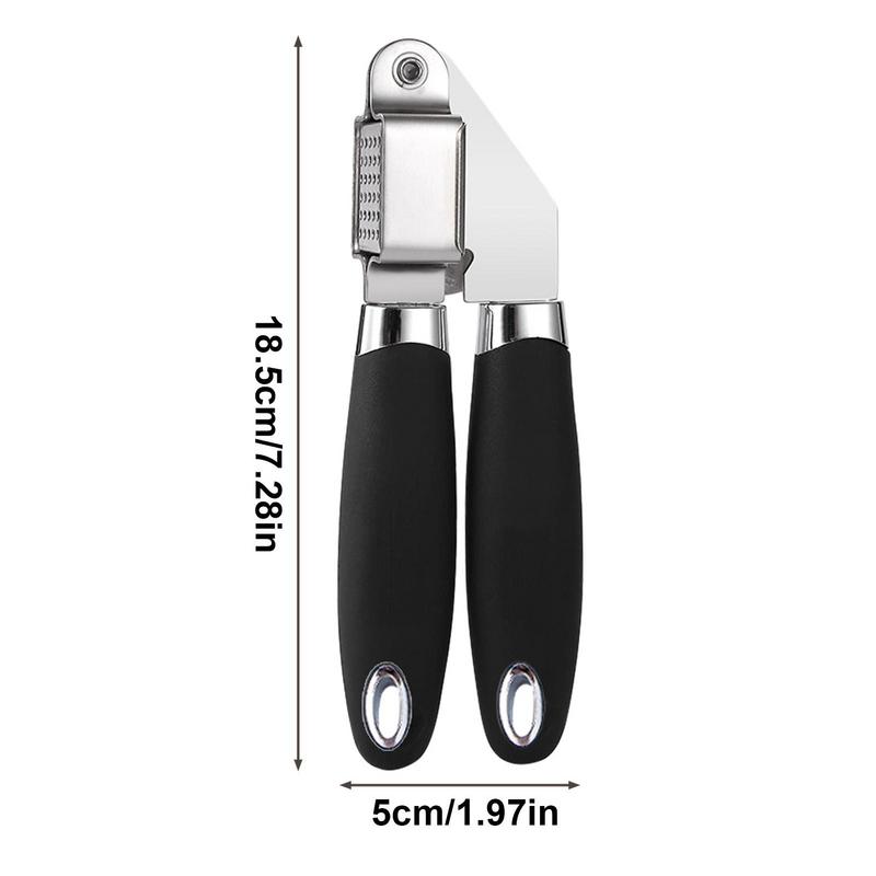 Garlic Press Mincer Stainless Steel Handheld Mincer Crusher Ergonomic Smooth Press Tool High Strength For Effortless Use Kitchen