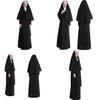 Adult Halloween Costume Cosplay Nun Outfit For Stage Performances L Xl)