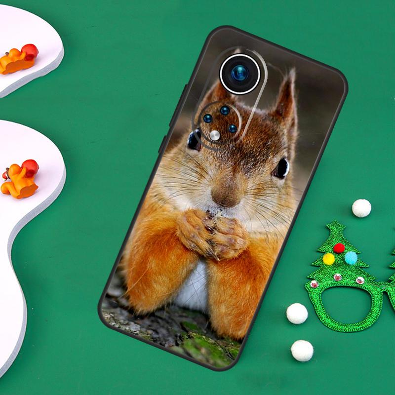 Squirrel Case For Honor Magic 7 Pro 6 5 50 70 90 200 Lite X9b X9a X8a X8b X7a X6a X8 X9 X9c Cover