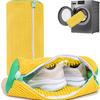 Cylindrical Shoe Washing Bag Polyester Laundry Shoe Protector Prevent Deformation