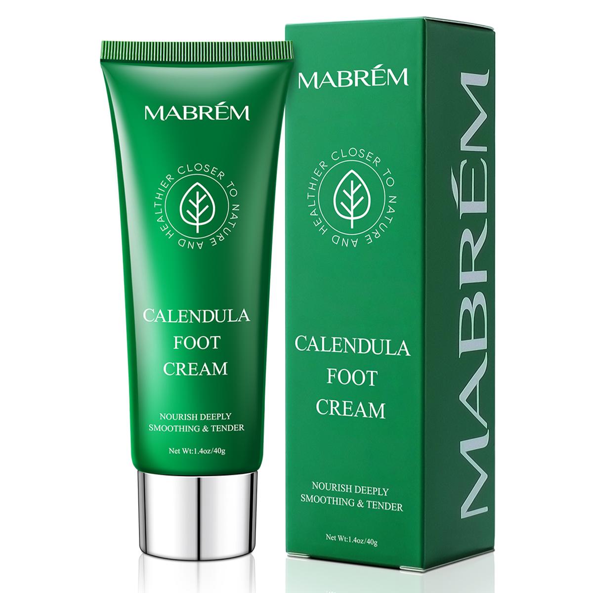 

MABREM Calendula Foot Cream Softens The Skin Moisturizes And Exfoliates 1pcs