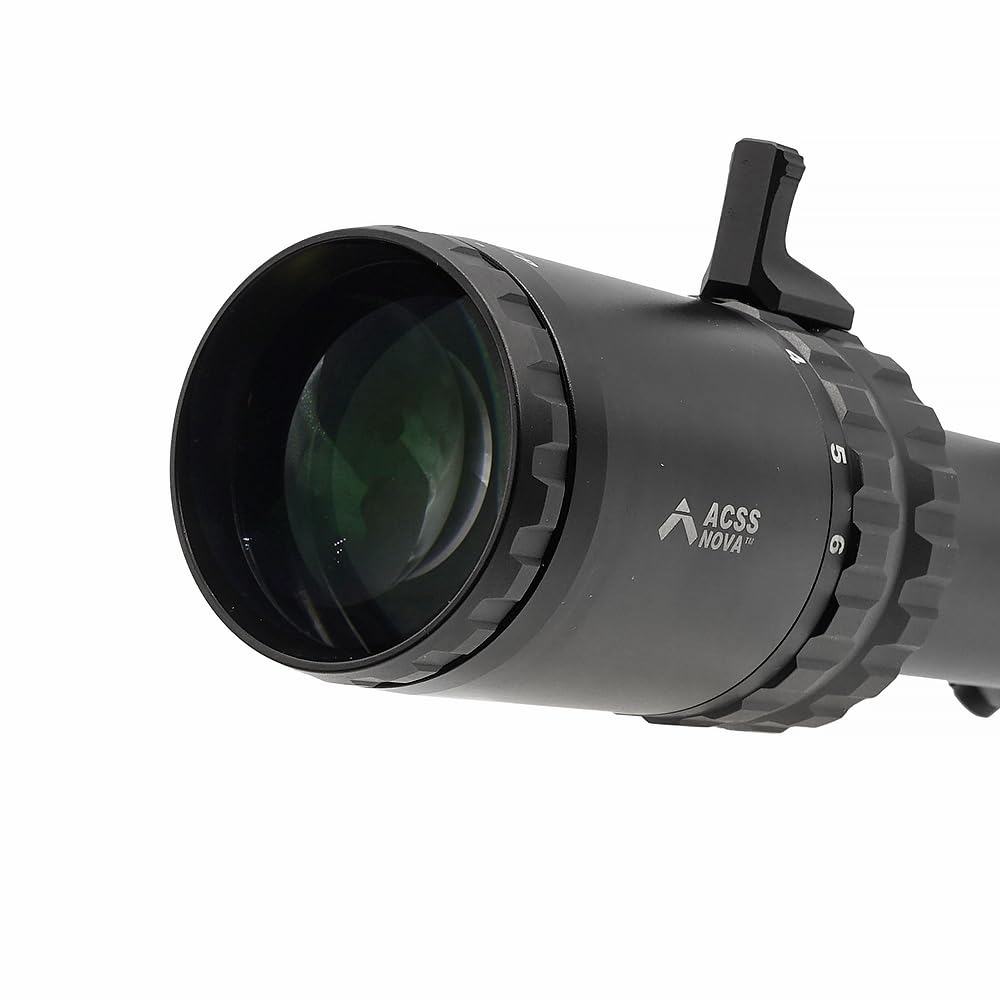 Genuine Primary Arms SLx SFP Gen IV Short Scope Illuminated Aurora Fiber Wire Reticle Red Illuminated LPVO [Good Product] 1-6x24mm 5.56 (with Reticle)