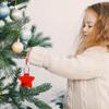 10/20pcs Star Shaped Clear Plastic Fillable Ornament Balls 50 Ml For Christmas Tree Decoration Diy Candy Drinks Wishing Bottles