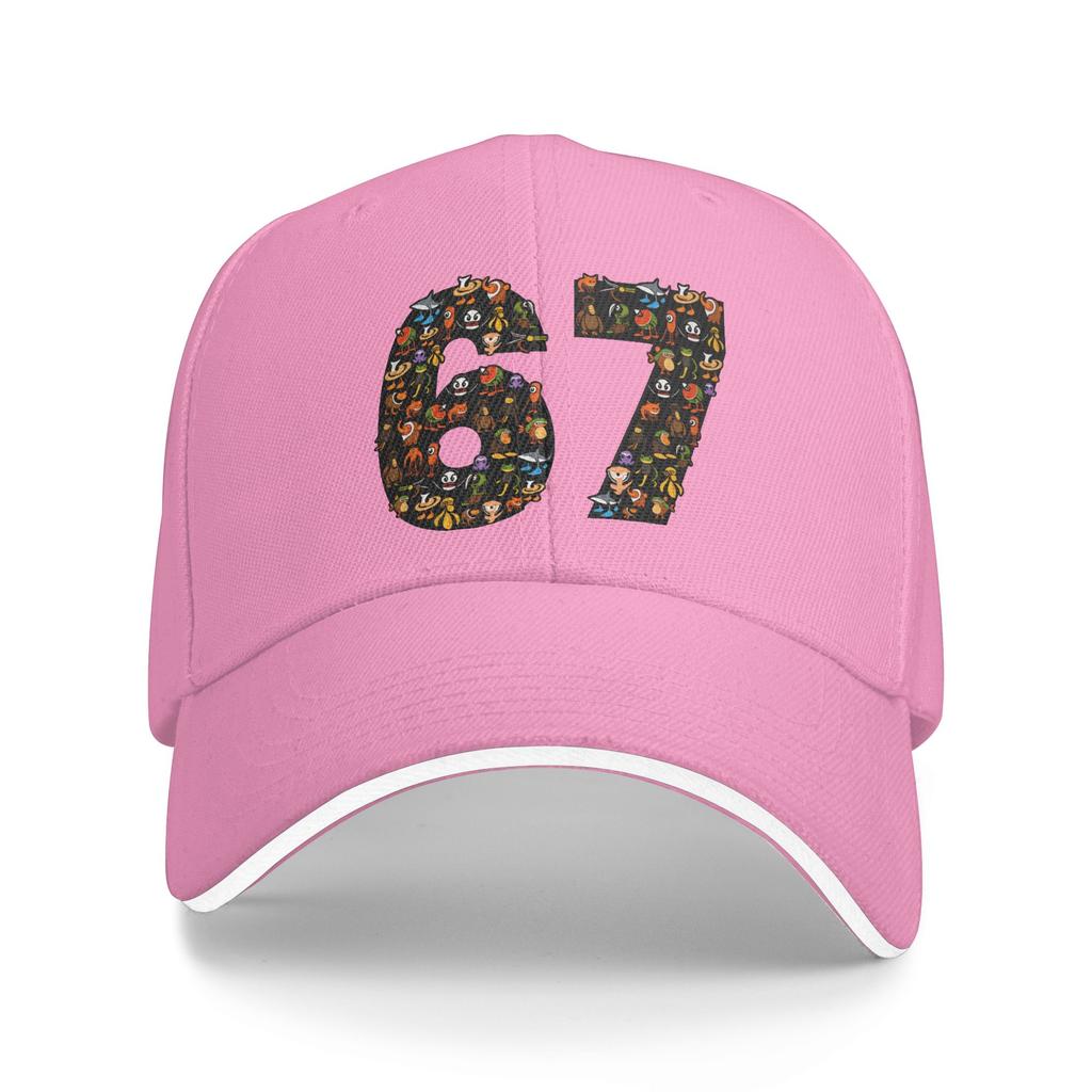 67 Six Seven Italian Brainrot  Baseball Cap  y2k Cool Hip Hop Hats Spring Women Men Outdoor Sport Snapback Cap