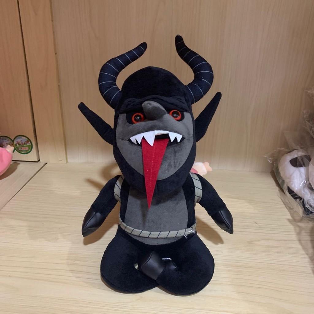 Plush Dark Stufffed Toy Black Elephant Hydra Figure Three Eyed Rabbit Dolls