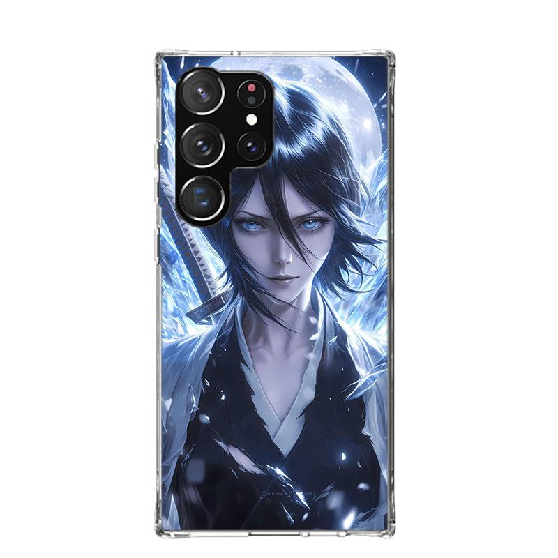Bleach Kuchiki Rukia Phone Case For Samsung Galaxy S25 Edge S24 S23 S22 S21 FE S20 Ultra S10 Plus + Art Customized Coque Capa Ga