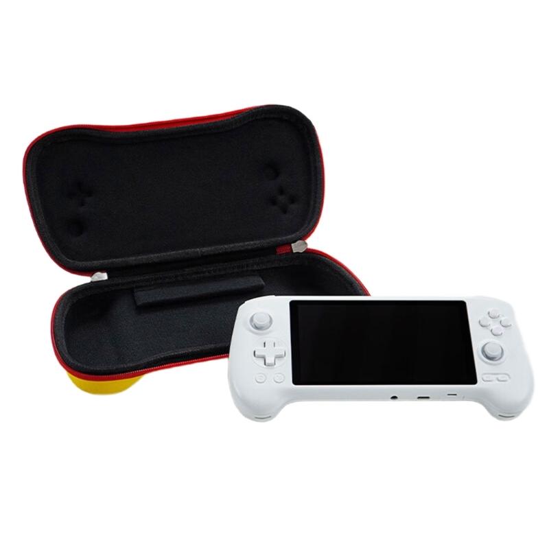 Protector Case Storage Box for RG557 Scratchproof EVA Bag Handheld Game Console Travel Carrying Case with Lanyard