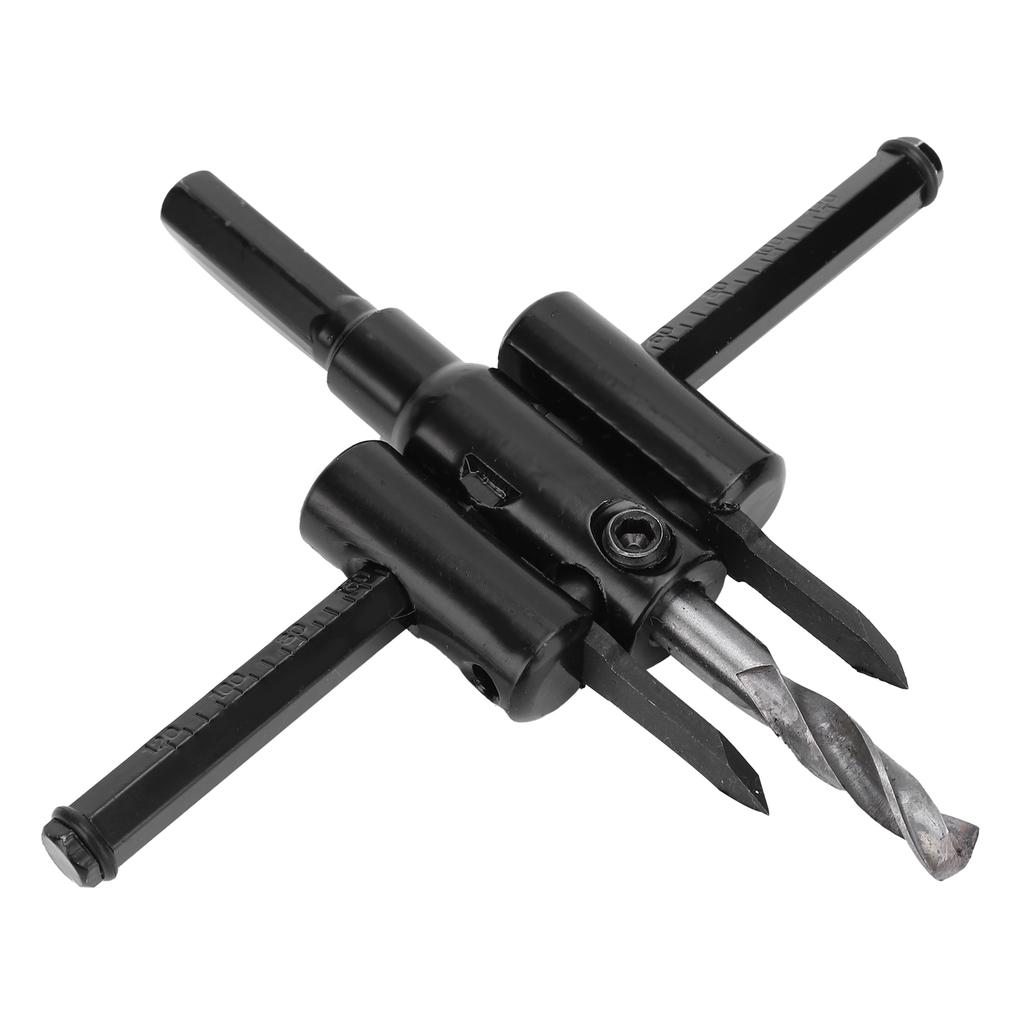 Adjustable Hole Cutter Saw Kit Alloy Steel DIY Round Cutting for Wood Plastic Board30120mm