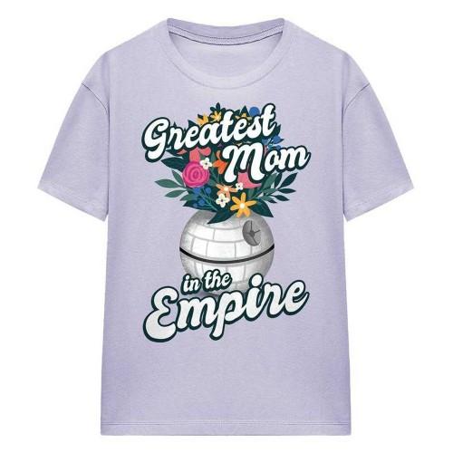 STAR WARS Womens/Ladies Greatest Mom In The Empire Mothers Day T-Shirt