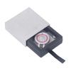 Push Coin Slider 3 Layers Round Shape Stress Relief Crisp Sound Rotation Magnetic Fingertip Slider