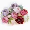 5/10/20PCs Rose Artificial Flowers Head Silk Fake Flowers For Home Decor Christmas Party Wedding Decoration DIY Wreath Accessories
