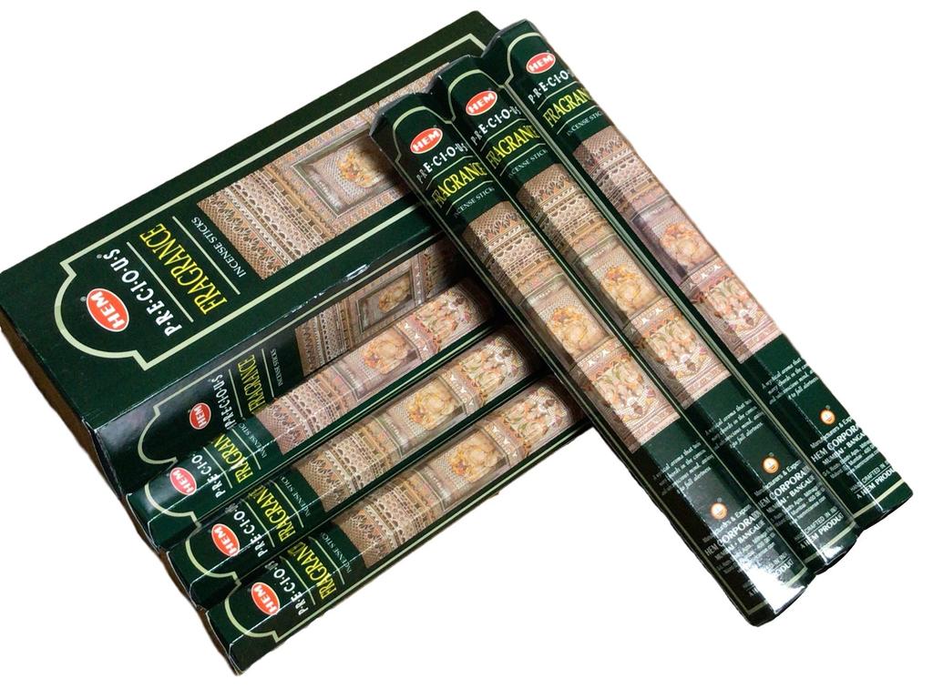 HEM Precious Fragrance Sticks Incense 6 Piece Set