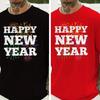 Mens 2026 Happy New Year  Print TShirt Short Sleeve Casual Funny Outdoors Fashion High Quality Cotton Shortsleev Tee