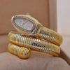 Snake Shape Bangle Watches Women Bracelet Watch Vogue Girls Wrist Clock;Snake Shape Bangle Watches Women Bracelet Watch Vogue Girls Wrist Clock