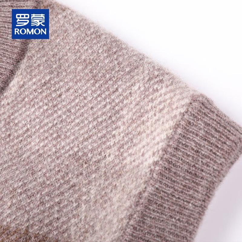 ROMON Men's 100% Cashmere V-Neck Sleeveless Vest