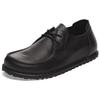 Birkenstock Utti Leather Comfortable Versatile Low-Top Casual Shoes Unisex casual shoes Black 1029579