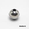 10pcs 304 Magnetic Stainless Steel Float Ball Switch Accessories 52x52x15mm Water Level Detection for Industrial Use