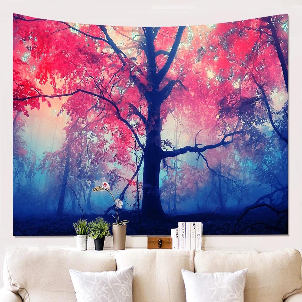 

Autumn Scenery Tapestry Serene Lake Vibrant Fall Colors Perfect for Cozy Home Decor Large Wall Hanging Art 74x94cm(29x37in)