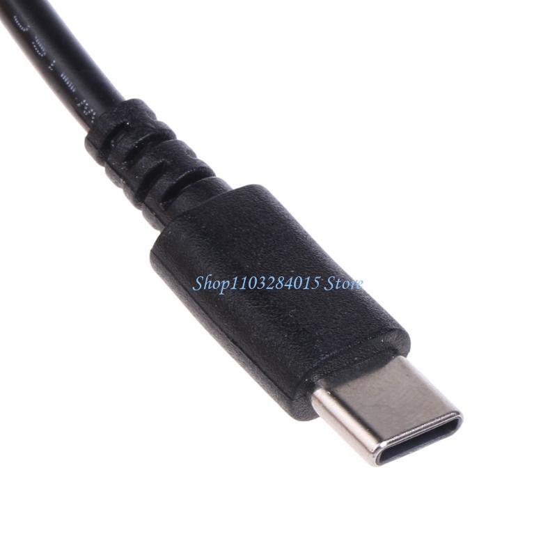 USB C Type C to DC5.5x2.1mm 3.5x1.35mm Power Delivery Cable From USB C for LCD Screens and Broadcast Radios