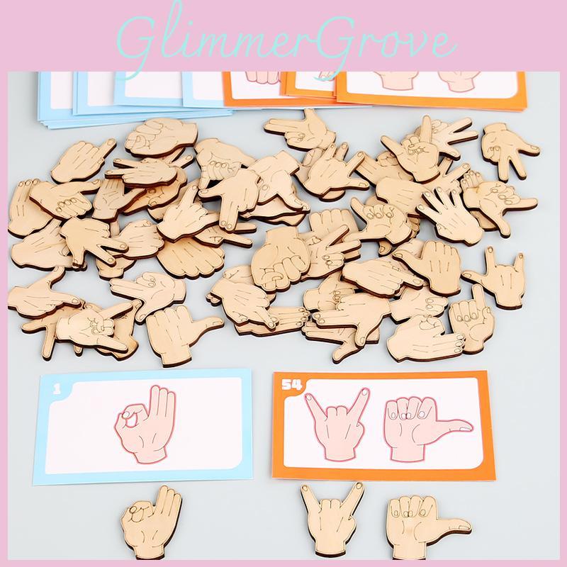 Wooden Montessori Educational Matching Puzzle For Kids Home Learning