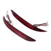 Reliable-2PCS Car Red Len Led Rear Bumper Reflector LED Brake Light Tail Fog Lamp For Kia K3 Cerato Forte 2012-2016