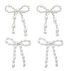 Ear Pins Elegant Ear Jewelry Imitation Pearls Studs Earrings for Any Occasion