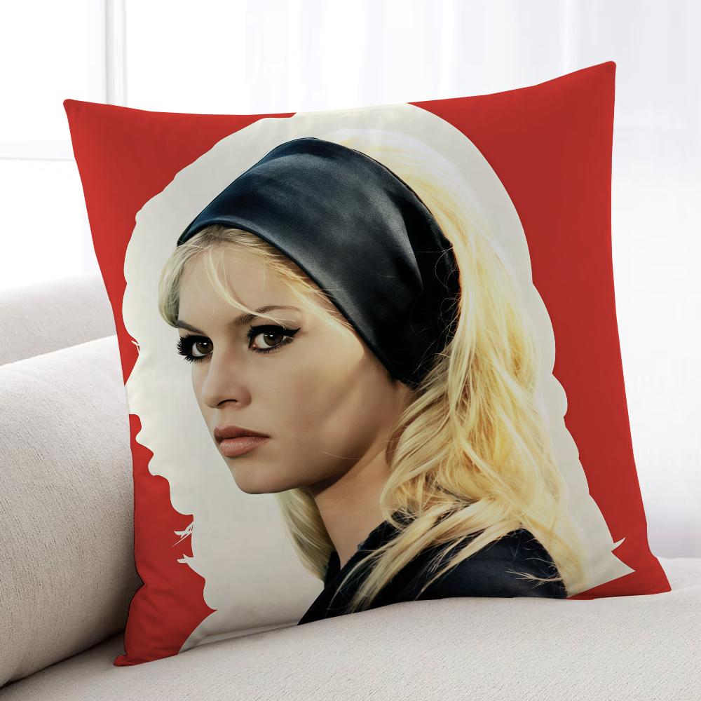 

cushion cover Home Model Bedding Sofa BBrigitte living Room pillowcase Simple Soft Skin Cushion Cover Party BBardot Gift 30x30 cm