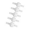 5PCS Plastic Check Valve Non Return One Way Valve for Water Treatment