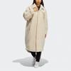 adidas Originals Lamb Fleece Warm Coat Women Coats Cream HC0308