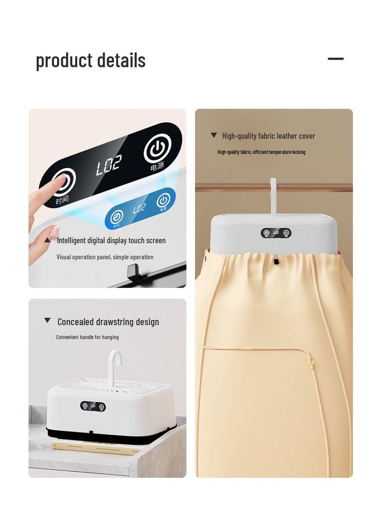 Compact Portable Clothes Dryer for Home and Travel