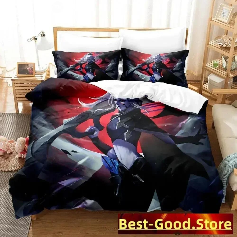 

Game Dota 2 Beding Set Printed Bed Linen Set With Pilowcase Bed Soft Duvet Cover Soft Single Double Quen Super King-Sized Dimensionsd Dimensions 120*200cm Single