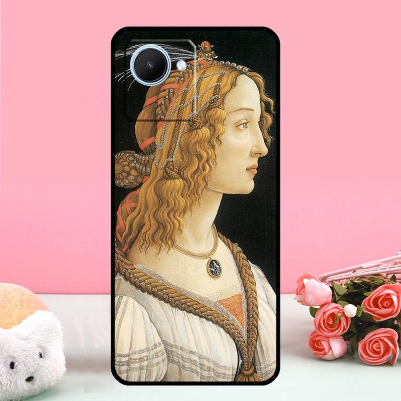 Sandro botticelli sztuka renesansu Dla Realme 12 Pro Plus 9 10 11 GT5 Pro GT Neo5 C21Y C25s C30 C31 C33 C35 C51 C53 C55 Etui