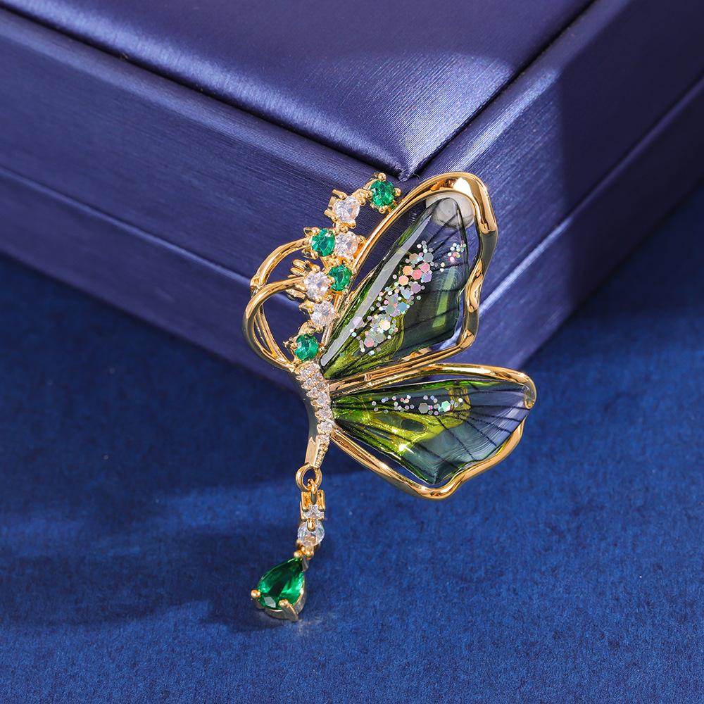 Senior brosjer blomst blad brosje pins for kvinner dress anheng mote brosjer smykker