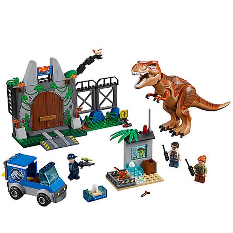 168pcs World Dinosaurs Tyrannosaurus Rex Breakout Building Block Toys