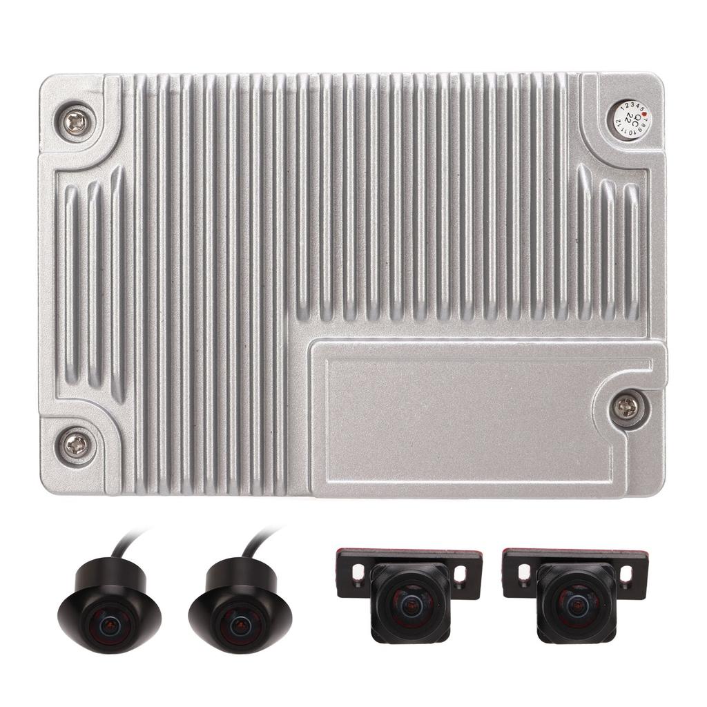 360 Degrees  Surround View System 1080P Parking Monitoring 170 Degrees  Wide Angle 4 Way Camera 3D DVR for Autos