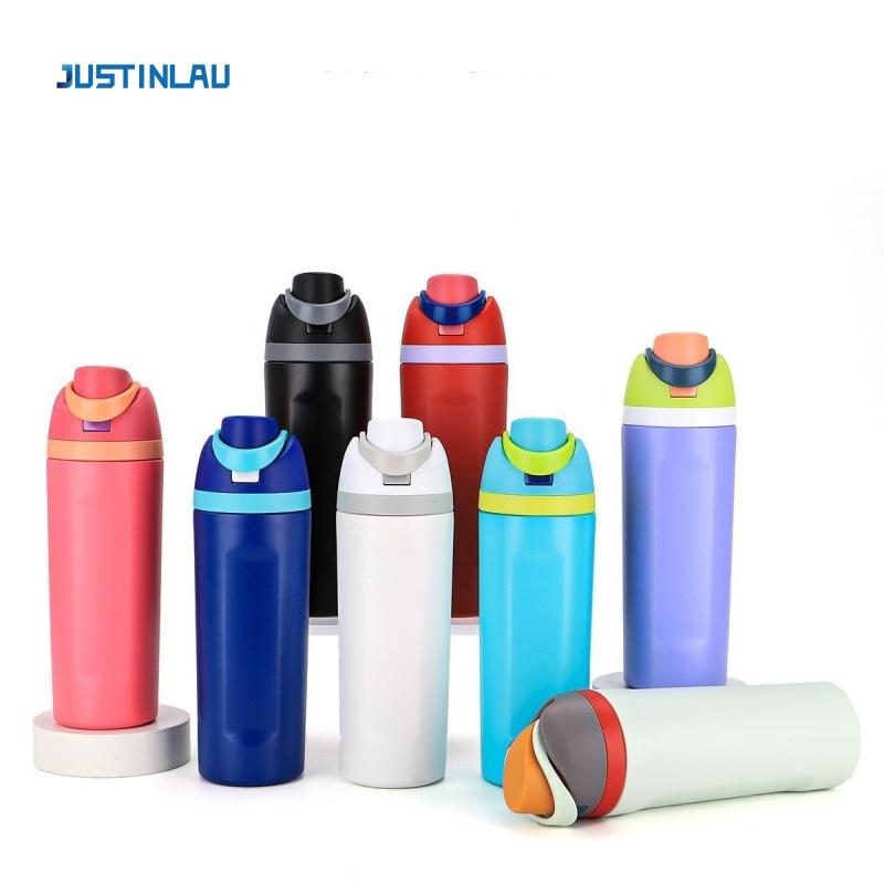 JUSTINLAU auf Lager 19/24/32oz Thermobecher Obstbecher Kinder Trinkbecher Vakuumflaschen Edelstahl Reise Thermowasserflaschen
