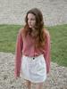 Elssibeui Soft Cotton Mini Skirt_White