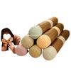 Breathable Linen Cylindrical Cooling Pillow for Girls' Bedroom
