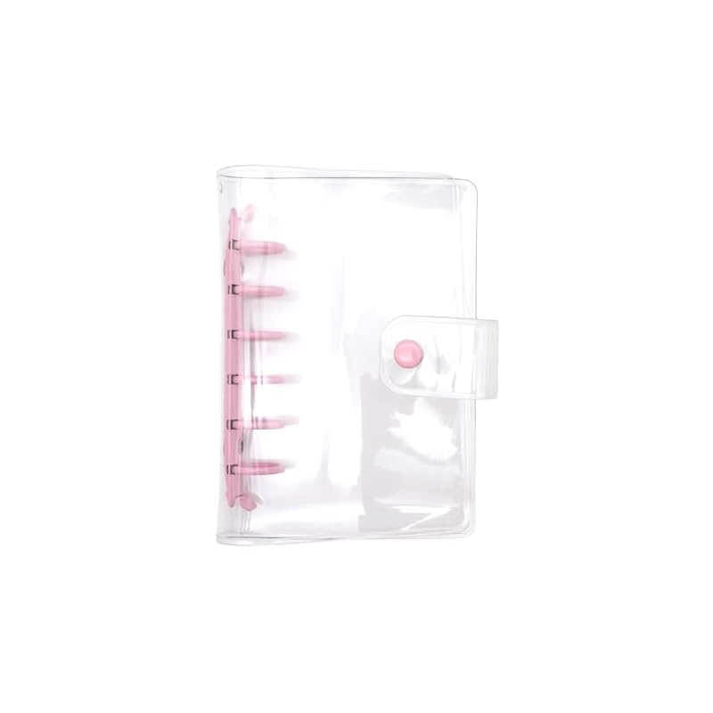 Kamio Japan Clear Sticker Binder, Pink, 231161