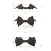 Unisex Halloween Bowtie with Adjustable Strap Batwing Necktie Cosplay Costume