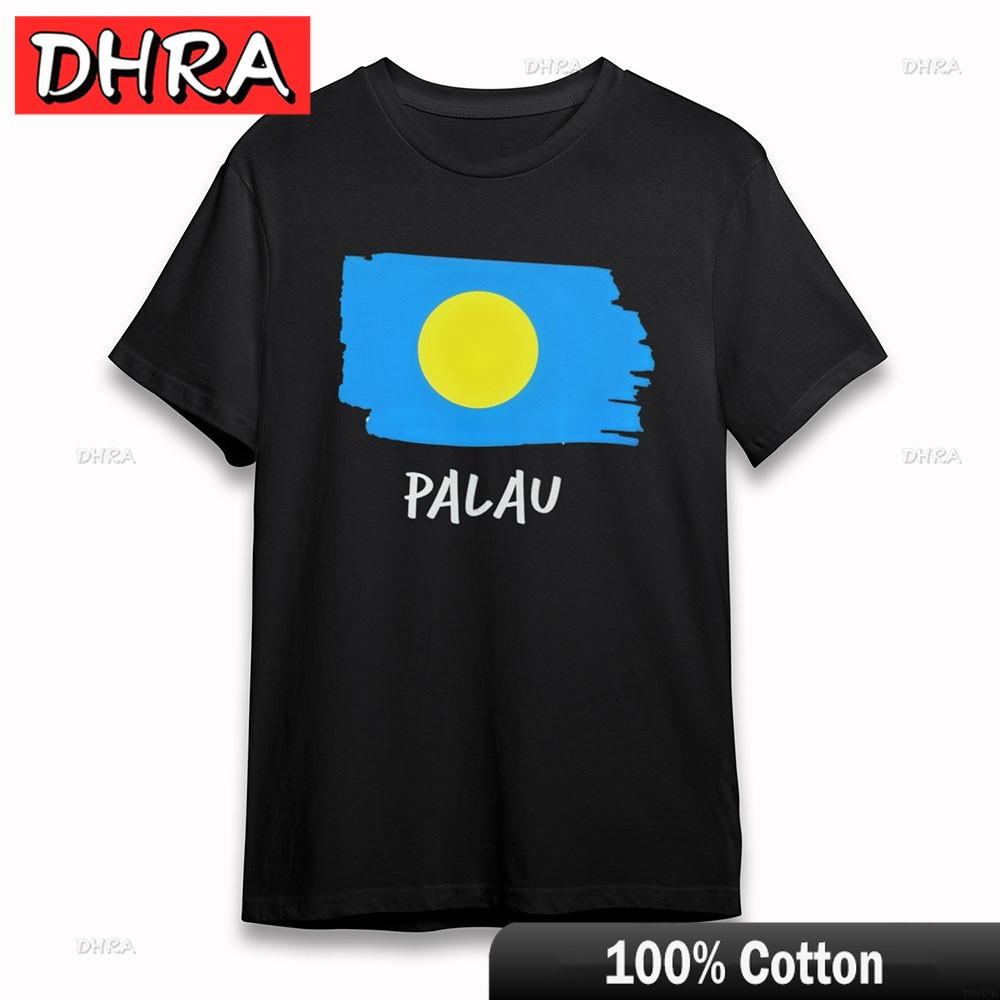 

Womens Cotton Soft TShirt Palau Ocean Blue Sun Tee Unisex Short Black Oversize Modern Tops TShirts for Couples TShirt 4XL