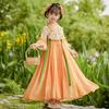 Anneyol Girls' Summer Chinese Style Hanfu Princess Dress