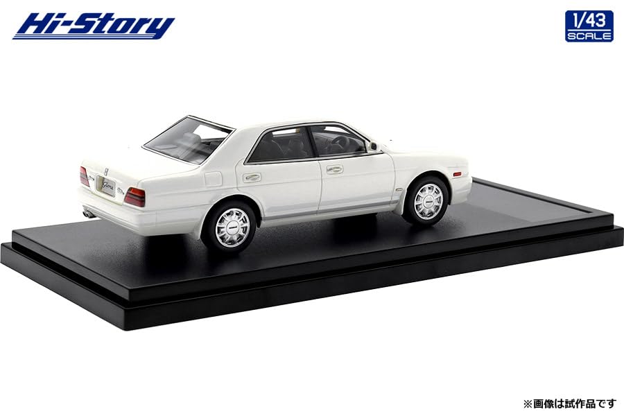 Hi Story Scale Nissan Gloria V30 Twin Cam Turbo Gran Turismo Ultima Pure White Finished Model 1/43 (1991)
