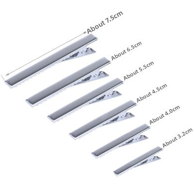 Handmade Material Hair Clips Hairpins Small Tips Seamless Hair Clips Side Clips Straight Clips Crocodile Clips Iron Hair Clips, Square Clips