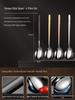 Korean Style Stainless Steel Long Handle Soup & Stirring Spoon