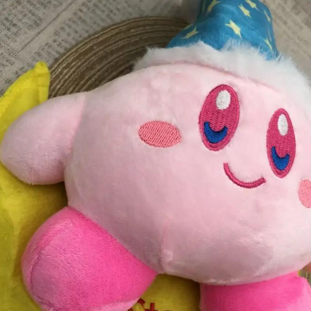 Anime Kirby Λούτρινα Παιχνίδια Kawaii Cute Pink Peluche Cartoon Μαλακή γεμιστή κούκλα ζώων Χνουδωτό μαξιλάρι Διακόσμηση δωματίου στο σπίτι Δώρο γενεθλίων Παιδί
