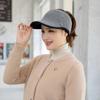 Hüte Für Frauen Herbst Winter Sport Leere Top Caps Weibliche Gestrickte Warme Baseball Kappe Mode Laufende Golf Sonnenhut