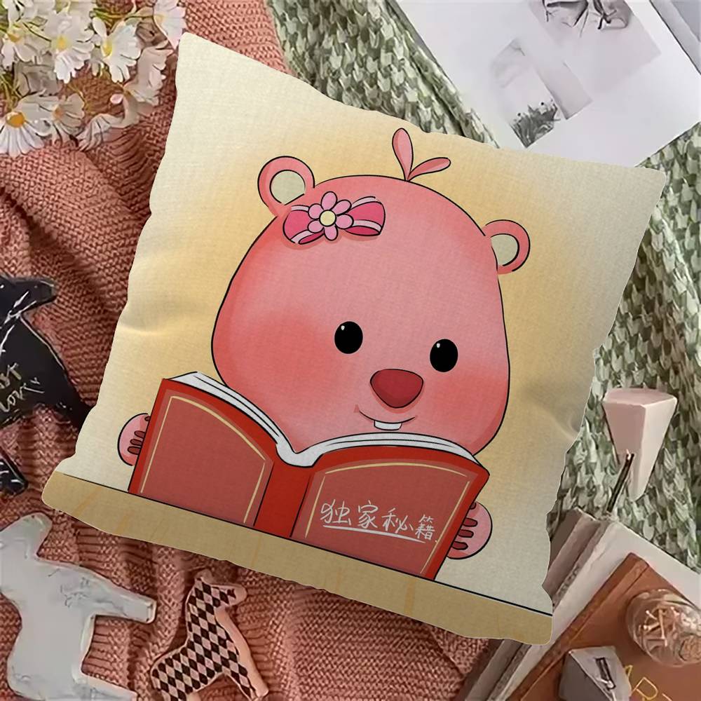 Korea Zanmang LLoopy Cushion Cover Decorative Pillow Sofa Home Decor Case Pillow Cases