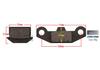 High-Performance Off-Road Brake Pads for ATV Beach Buggy and CRF, Little Dinosaur/Bull Friction Pads